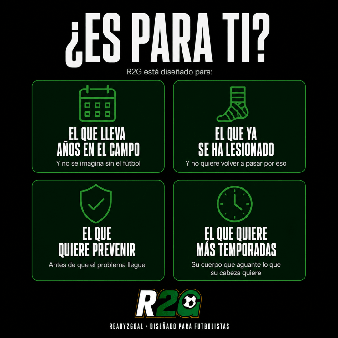 R2G Collagen Shots — El colágeno en shots para futbolistas